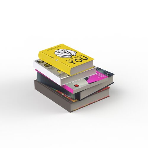 Stack Books 02 3D Model