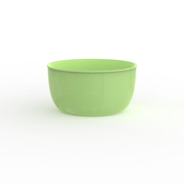 Ceramic Green Round Bowl 02 3D Model