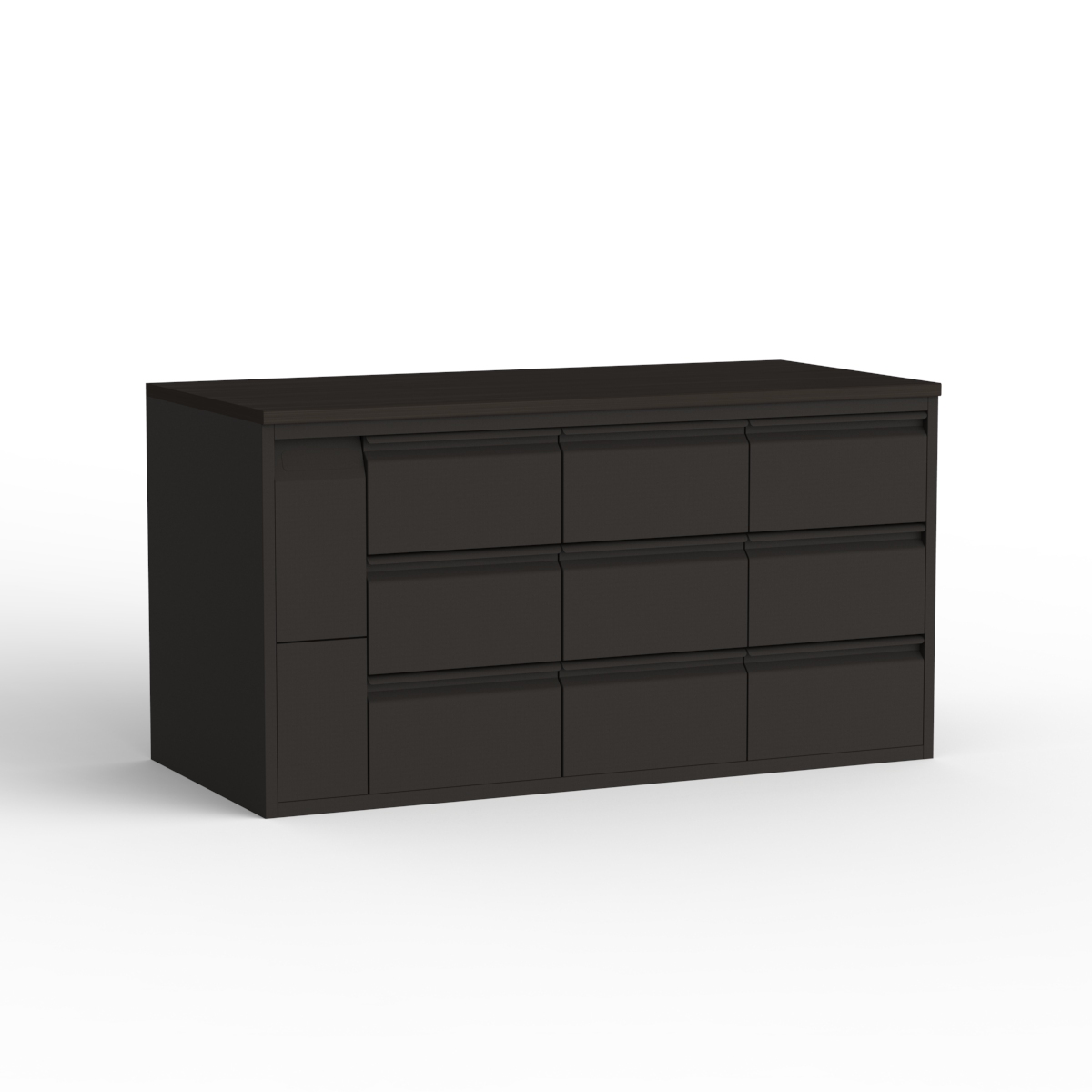 Black Cabinet 02 3D Model