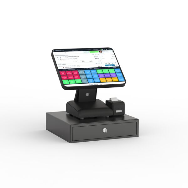 Black Drawer Cashier 06 3D Model