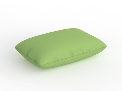 Rectangular Green Cushion 01 3D Model