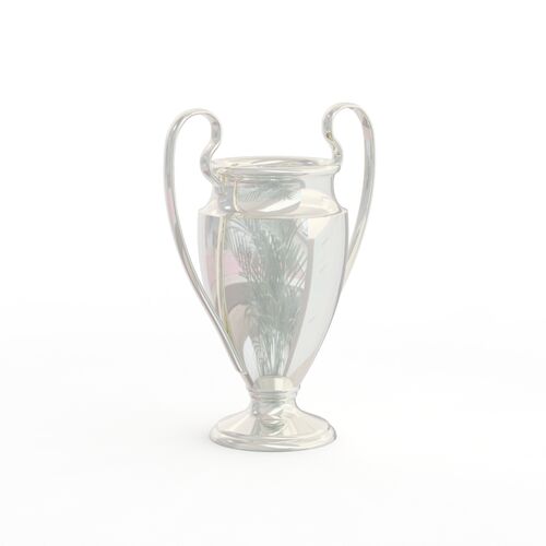 Champions League Cup 01 3D Model