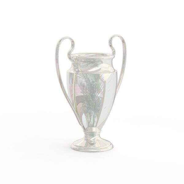 Champions League Cup 01 3D Model