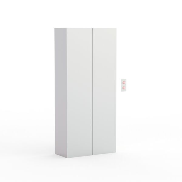Elevator With Controls Door 01 3D Model