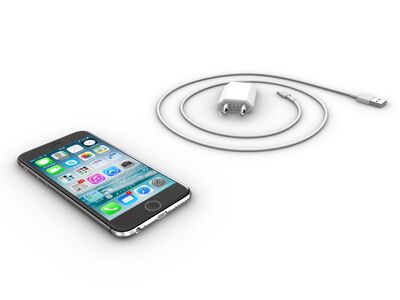 iPhone6+Charger Bundle RhinoRender