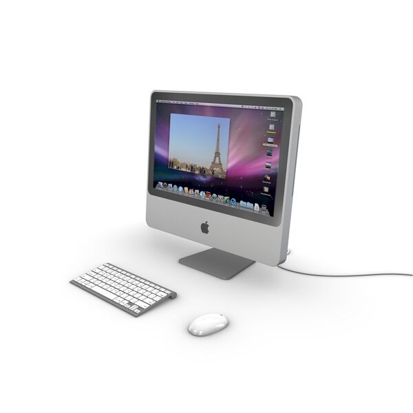 Apple_iMac 3D Model