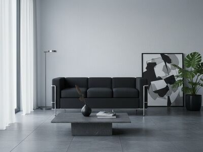 Cassina Lc2 Sofa Le Corbusier 3d Model Contemporary Interior