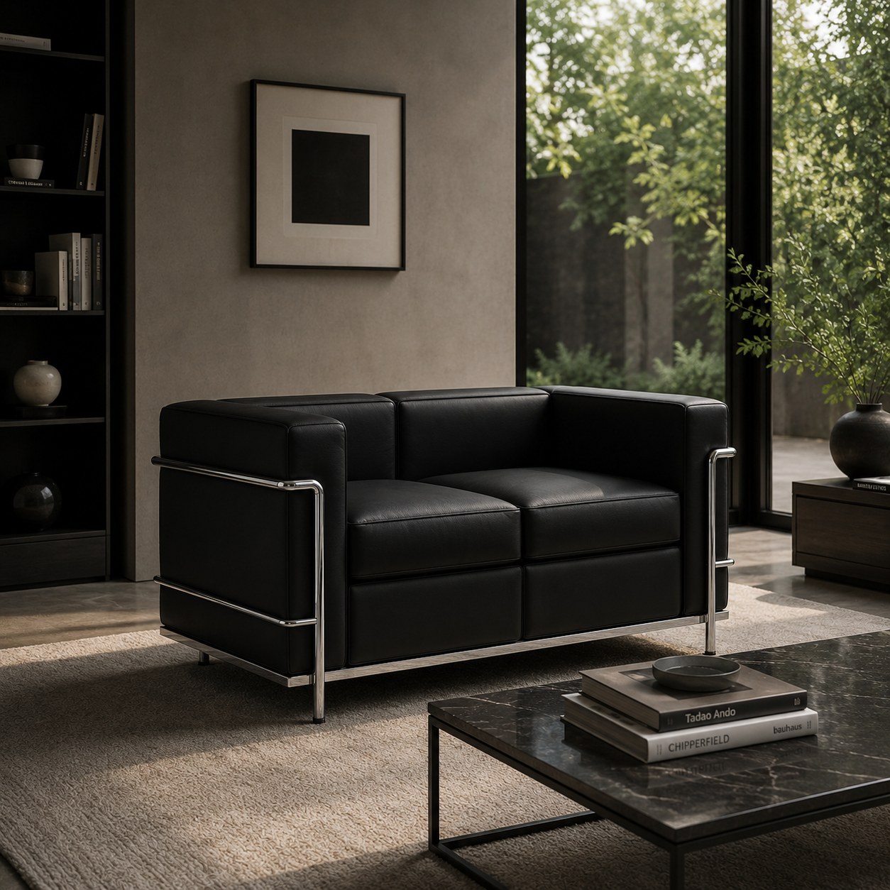 LC2 Sofa 2 Seats 3D Model