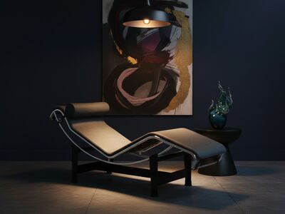 Cassina Lc4 Chaise Longue Le Corbusier 3d Model Interior Lifestyle