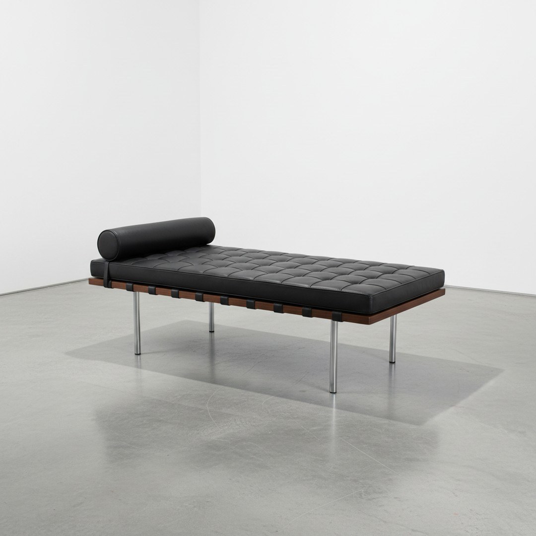 Knoll_Barcelona Couch 3D Model