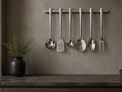 Alessi Brigata Set 3D Model Dining Scene Interior