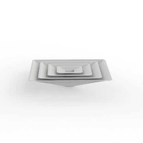 Air Ceiling Plastic Gray Intakes 01 3D Model