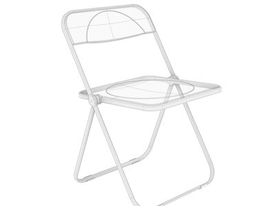 Plia Chair RhinoRender