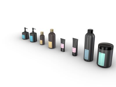 Bath Set Iceland 3D Model