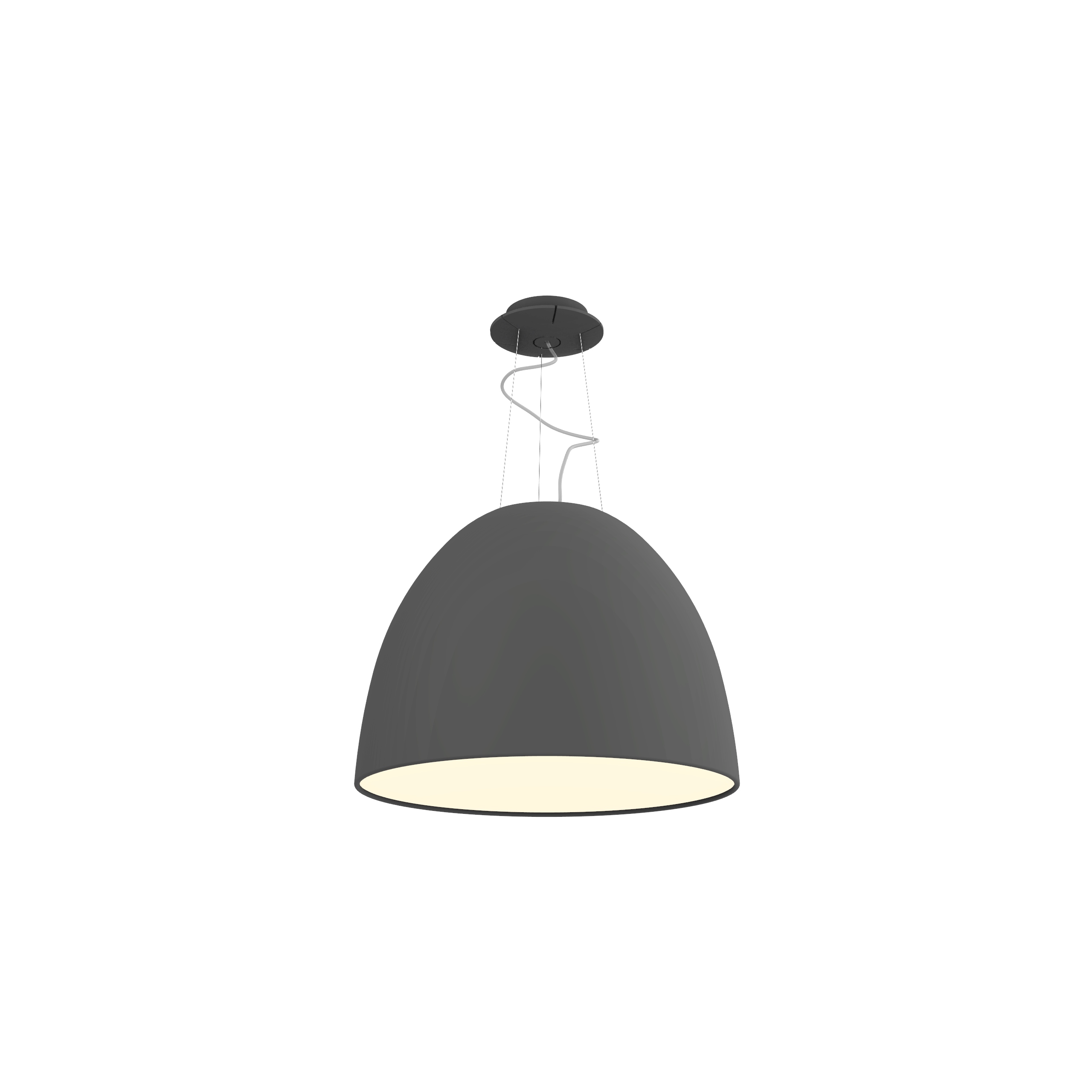 Nur Suspension Lamp 3D Model