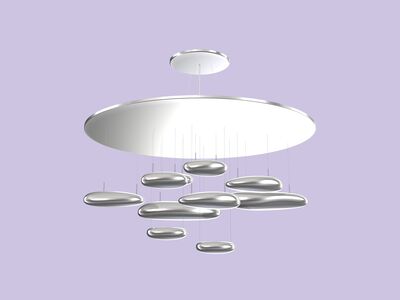 Artemide Mercury Suspension Lamp rd
