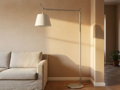 Artemide Tolomeo Maxi floor lamp — Italian editorial interior lifestyle 3D model