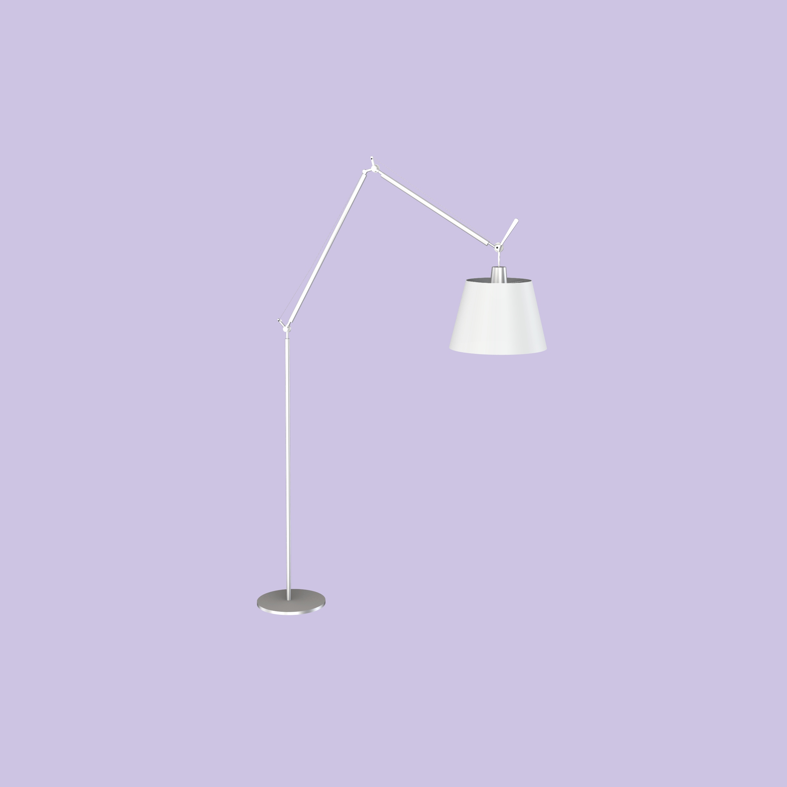 Tolomeo Mega Floor Lamp 3D Model