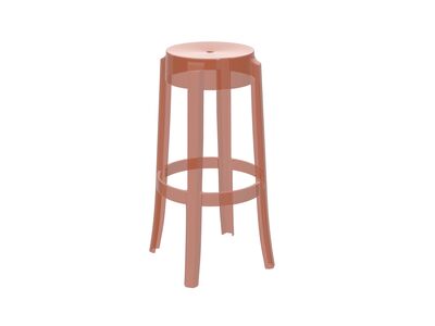 Charles Ghost 75 Stool 3D Model