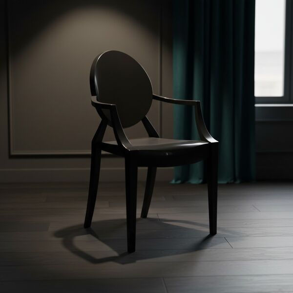 Louis Ghost Chair 3D Model