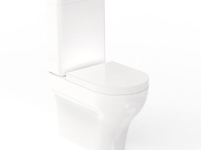 Clear Pan WC Shiny White
