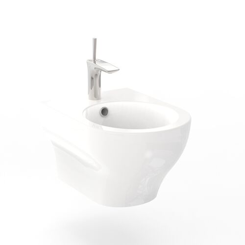 Olympia Ceramic Clear Wall Hung Bidet 3D Model