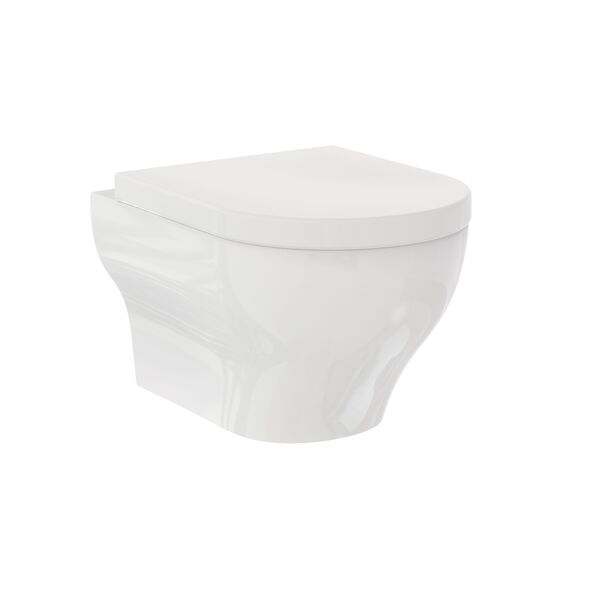Olympia Ceramic Clear Wall Hung WC 3D Model