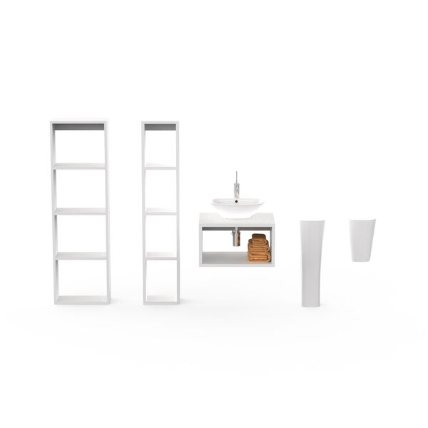Clear WashBasin + set 01 3D Model