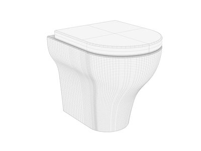Olympia Clear WC d50-36-42 Rhino3DMShaded