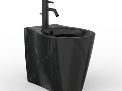 Formosa 2.0 Bidet d54 37 42 Shiny Black