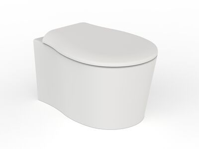 Formosa 2.0 Wall Hung WC d54 37 29 Matt White