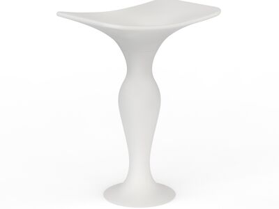 Formosa 2.0 Washbasin rectangular + Pedestal d65 45 70 Matt White