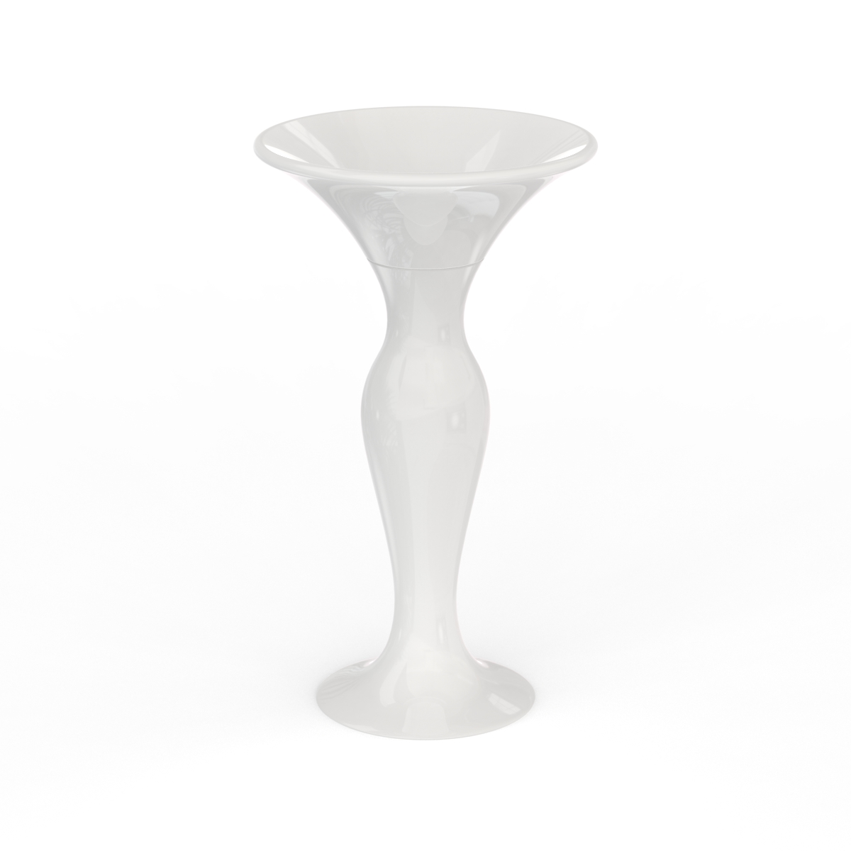 Formosa 2.0 Washbasin rounded + Pedestal 3D Model