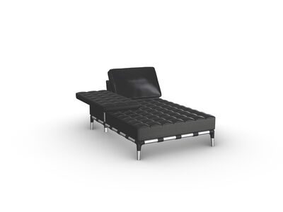 Cassina 241 PrivÃ© Sofa Full Chaise Longue Single Seat rv