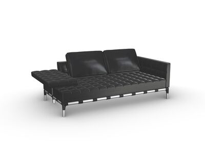 Cassina 241 PrivÃ¨ Mid Chaise Longue Double rv