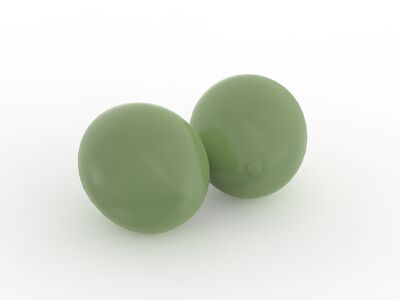 Green Olives 01 3D Model