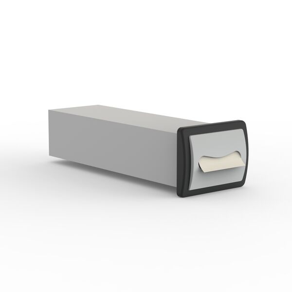 Dispenser Plastic Built In Napkin 01 3D Model