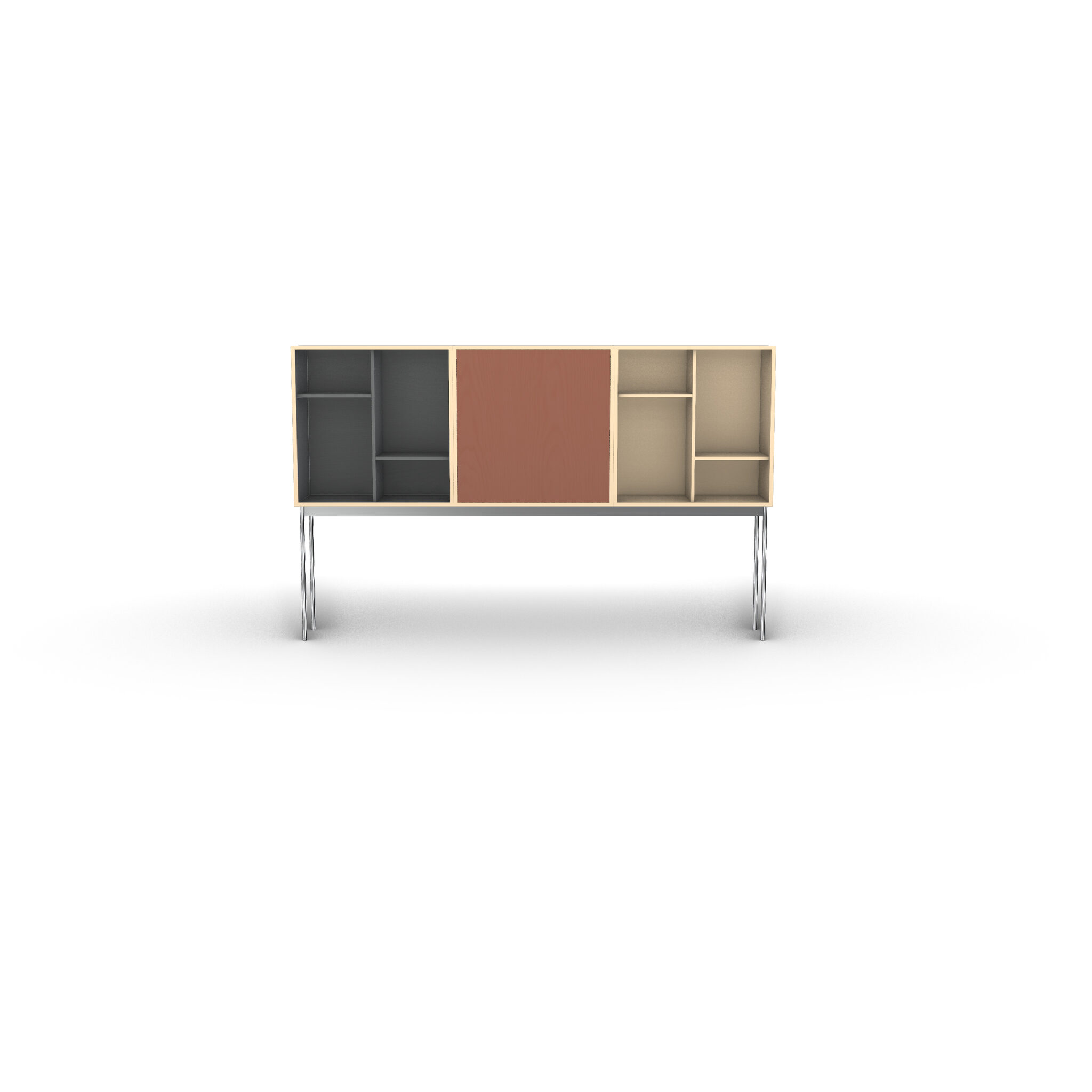 20 Casiers Standard 3D Model
