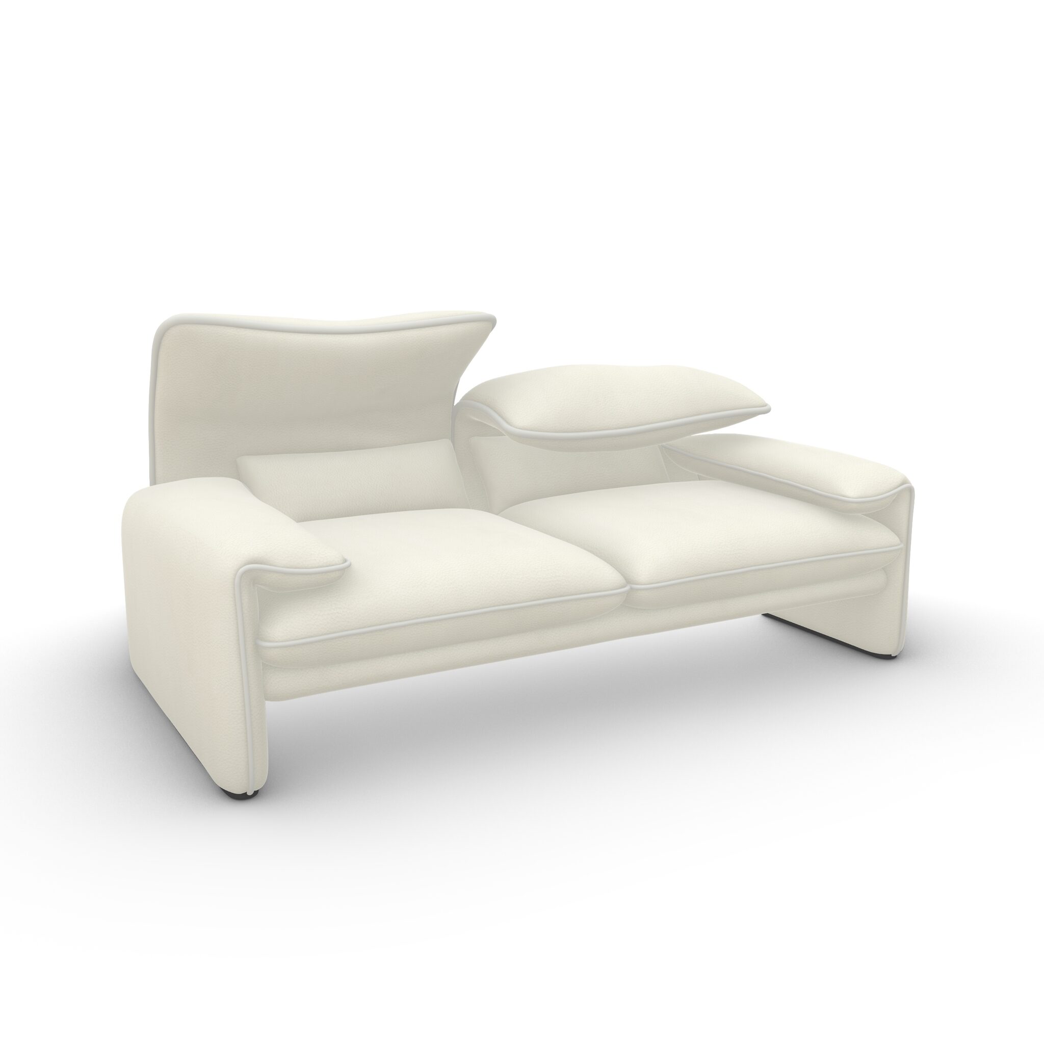 675 Maralunga Sofa 2 Seats 3D Model