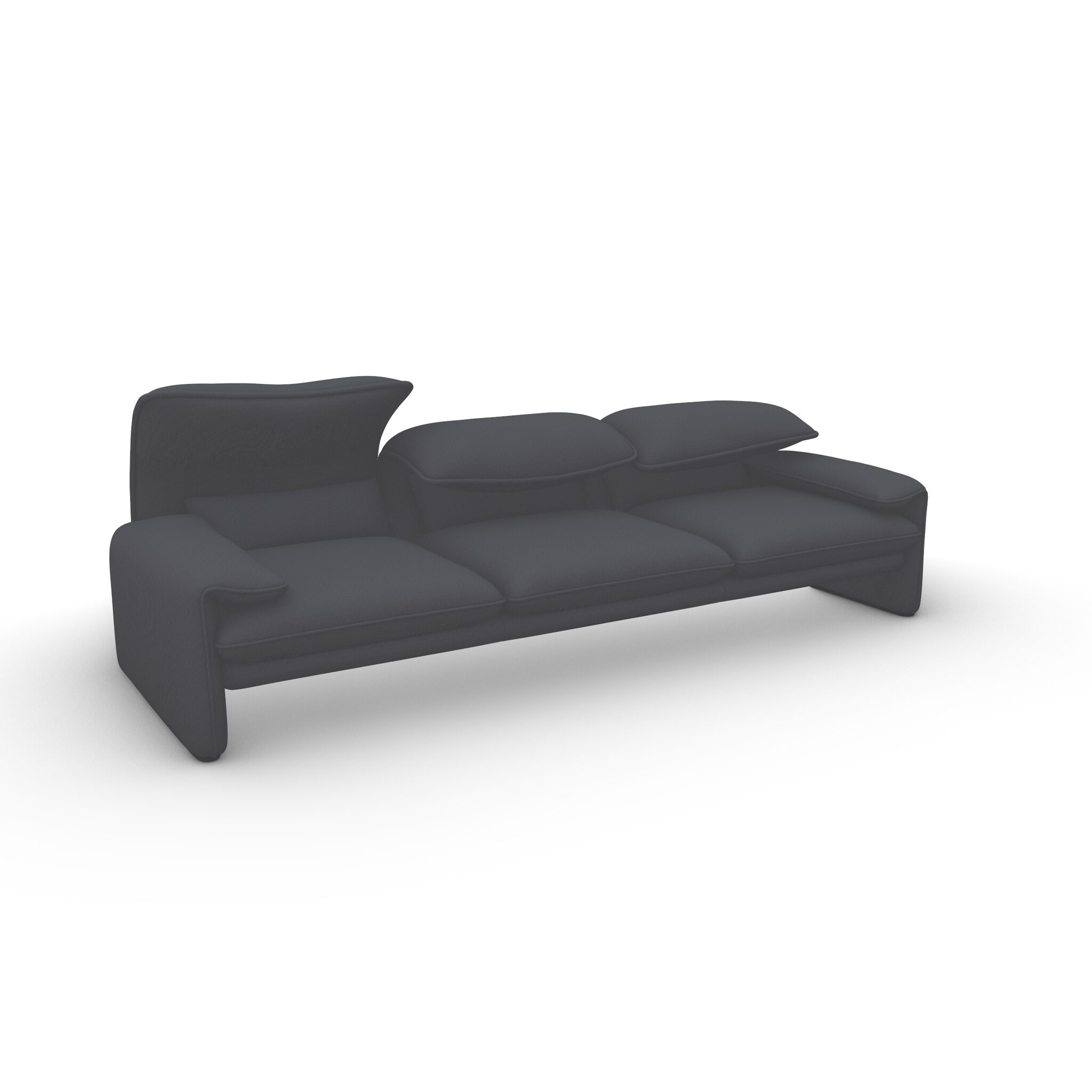 675 Maralunga Sofa 3 Seats 3D Model