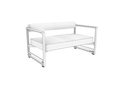 Magis Brut 2 Seats Sofa sv.jpg
