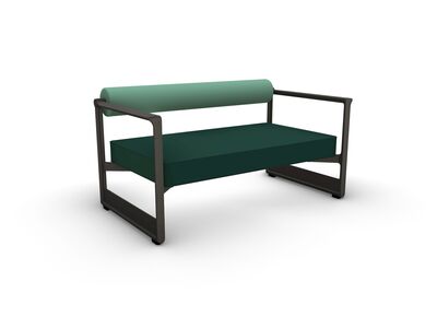 Brut 2 Seats Sofa 3D Model