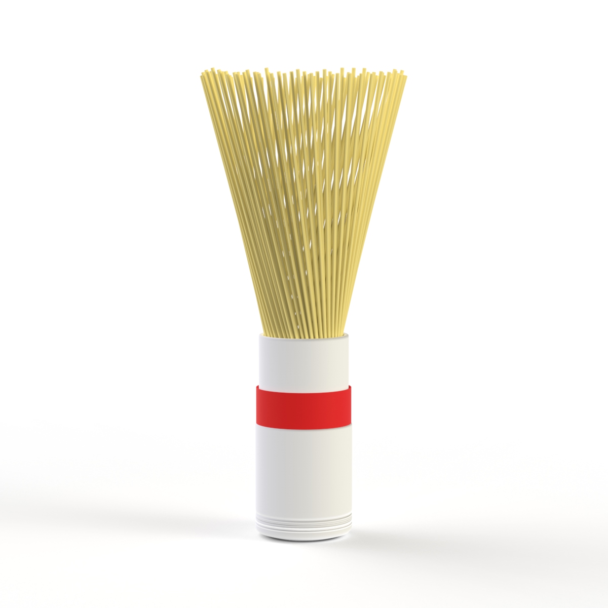 Spaghetti Container White Pasta 01 3D Model