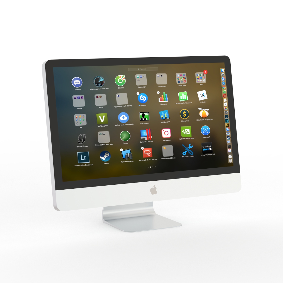 Apple 01 3D Model PC 3D Model