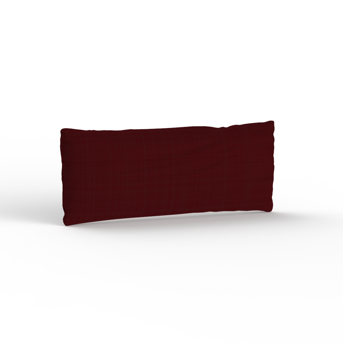Rectangular Fabric Brown Pillow 03 3D Model