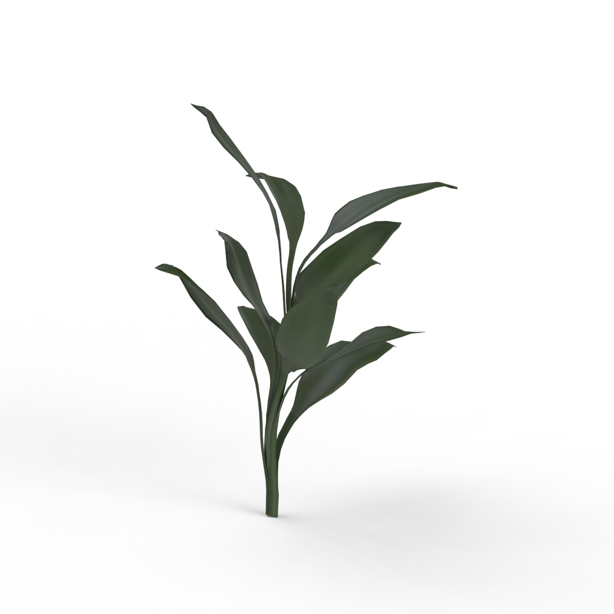 Grass Plant 03 3D Model