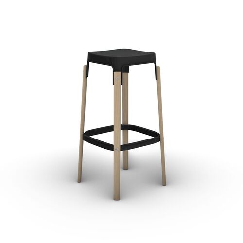 Steelwood Stool 3D Model