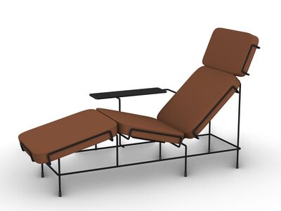 Traffic Chaise Longue 3D Model