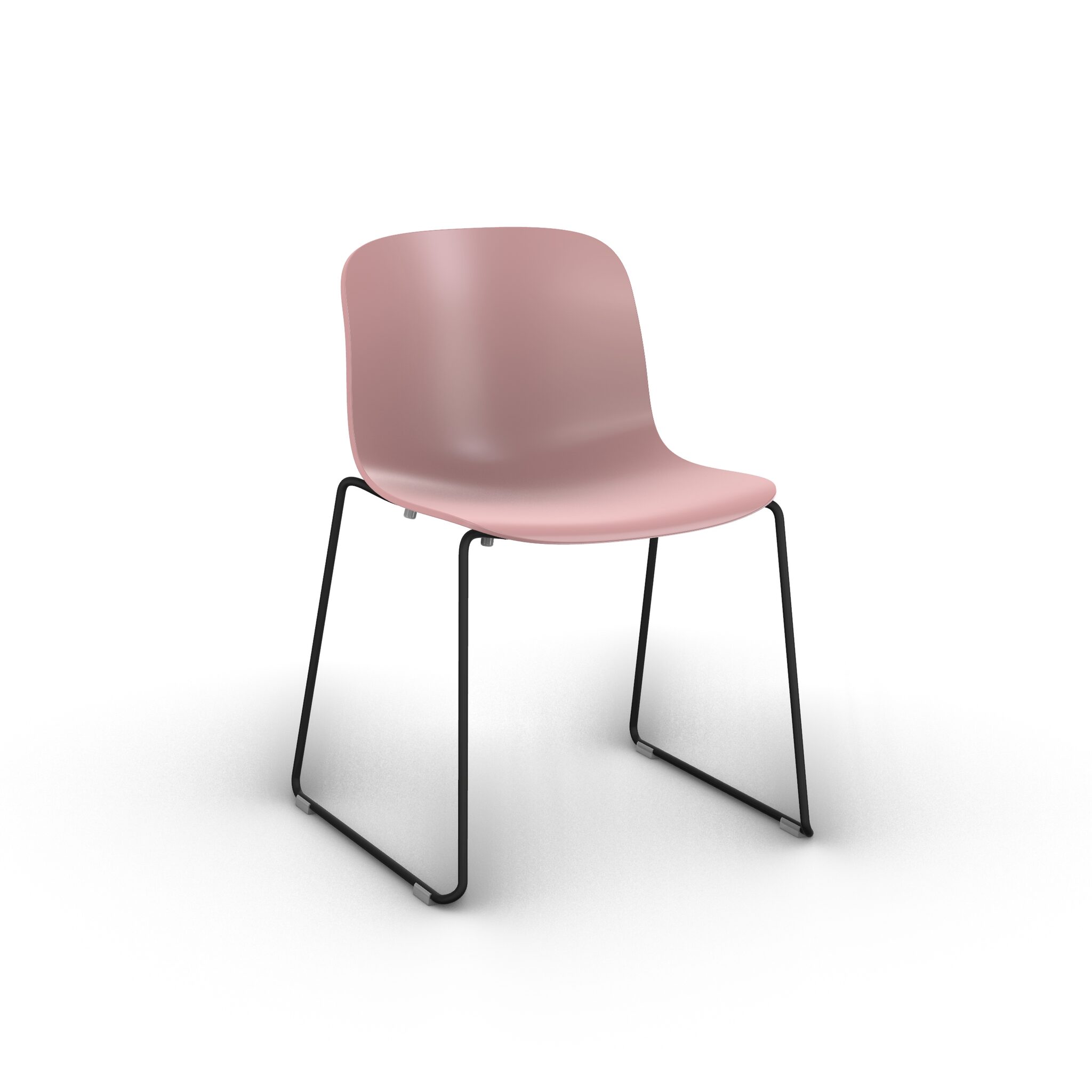Troy Chair on Sledge 3D Model