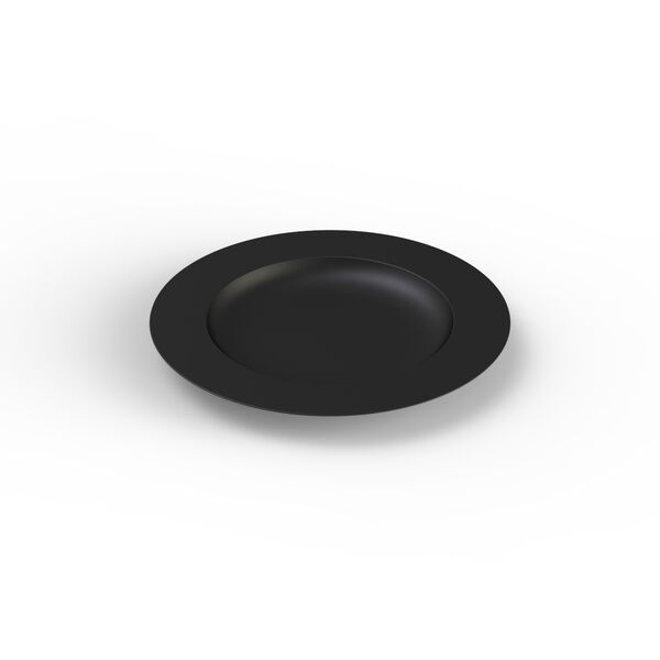 Ceramic Black Plate 02 3D Model